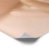 Leinwand Madelyn GraceII mit Unterschrift Poster (Ecke)