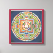 LEINWAND - Mandala von Buddha des Mitgefühls (Vorderseite)