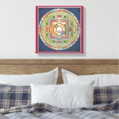 LEINWAND - Mandala von Buddha des Mitgefühls (Insitu (Schlafzimmer))