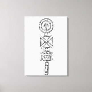 Leinwand Marokko Stammesdruck Berber 2