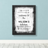 Leinwand-Mauerwerk Leinwanddruck (Insitu (Holzboden))