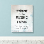 Leinwand-Mauerwerk Leinwanddruck (Insitu (Holzboden))