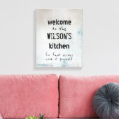 Leinwand-Mauerwerk Leinwanddruck (Insitu (Wohnzimmer))