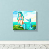 Leinwand "Meerjungfrau" (Insitu (Holzboden))