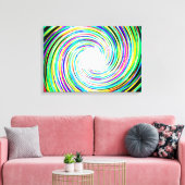 Leinwand Mehrfarbig Spark Swirl (Insitu (Wohnzimmer))