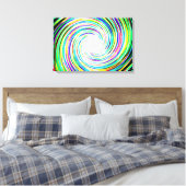 Leinwand Mehrfarbig Spark Swirl (Insitu (Schlafzimmer))
