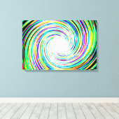 Leinwand Mehrfarbig Spark Swirl (Insitu (Holzboden))