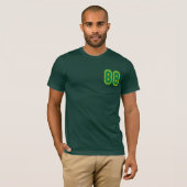 Leinwand Mens Bella (Forrest Green) T-Shirt (Vorne ganz)