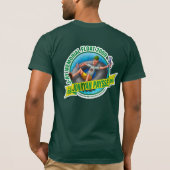 Leinwand Mens Bella (Forrest Green) T-Shirt (Rückseite)