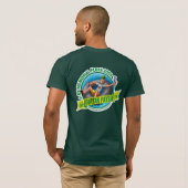 Leinwand Mens Bella (Forrest Green) T-Shirt (Schwarz voll)