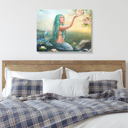 Leinwand "Mermaid Ariel" (Insitu (Schlafzimmer))