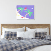 Leinwand mit Beachszene (Insitu (Schlafzimmer))