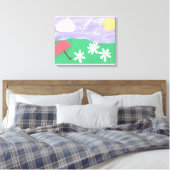 Leinwand mit der Außenwelt (Insitu (Schlafzimmer))