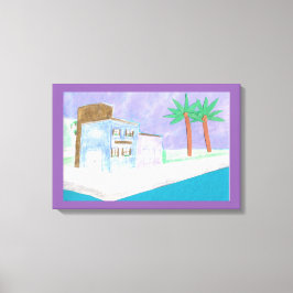 Leinwand mit Karibik