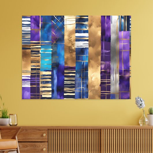 Leinwand mit lebhafter Fusion (Insitu (Wohnzimmer))