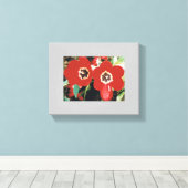 Leinwand mit Roten Tulips (Insitu (Holzboden))