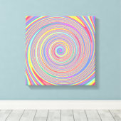 Leinwand mit Schrägstrich (Insitu (Holzboden))