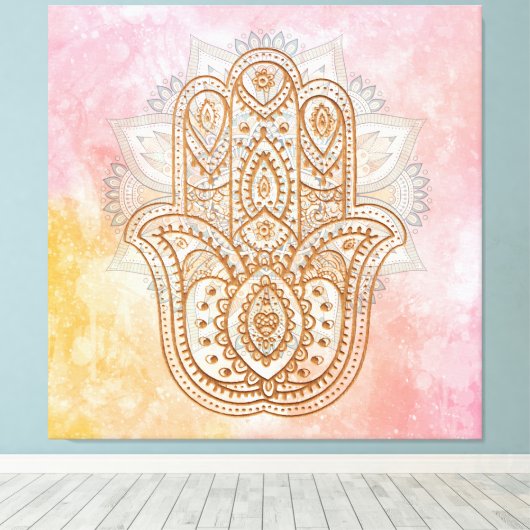 Leinwand mit universellem Schutz (Insitu (Holzboden))