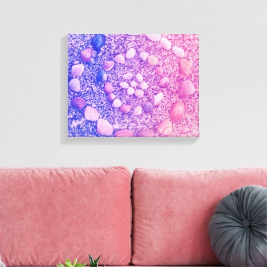 Leinwand Muschel (Insitu (Wohnzimmer))