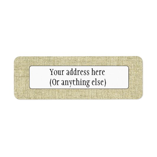 Leinwand Naturstoffe (Vorne)