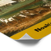 Leinwand: Noah's Ark von Edward Hicks - 1846 Poster (Ecke)