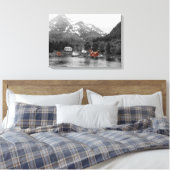 Leinwand - Norwegen (Raftsund nähe Trollfjord) (Insitu (Schlafzimmer))