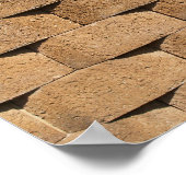 Leinwand oder Plakat zum Festhalten von Steinen (Ecke)