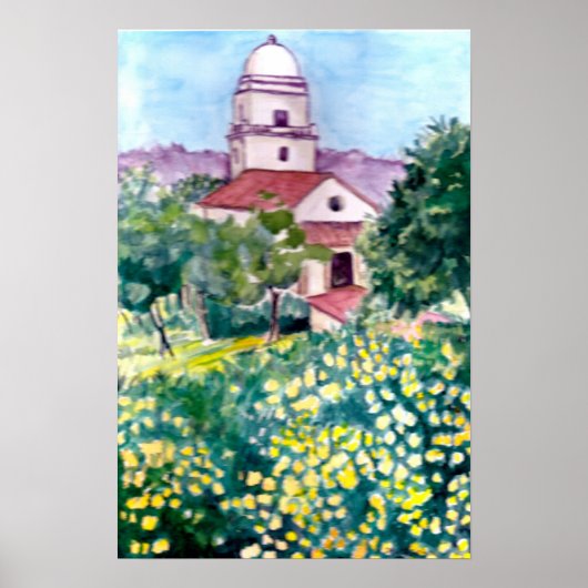 Leinwand "OLD SCHOOLHOUSE" VON H DAVIDSOHN Poster (Vorne)
