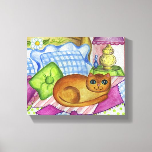 Leinwand Orange Cat (Vorderseite)