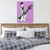 Leinwand packen Geisha Girl (Insitu (Schlafzimmer))