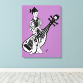 Leinwand packen Geisha Girl (Insitu (Holzboden))