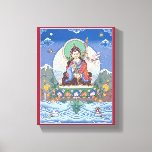 LEINWAND - Padmasambhava - The Lotus Geboren (Vorderseite)
