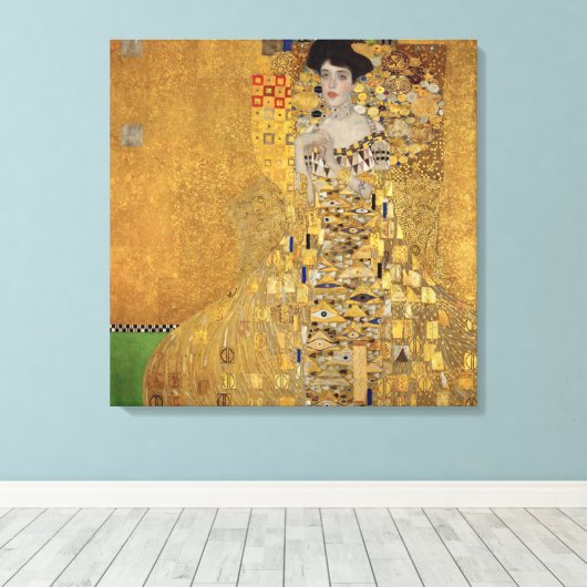 LEINWAND PANEL : GUSTAV KLIMT : ADELE BLOCH BAUER (Insitu (Holzboden))