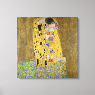LEINWAND PANEL : GUSTAV KLIMT : DIE KISSE