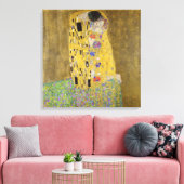 LEINWAND PANEL : GUSTAV KLIMT : DIE KISSE (Insitu (Wohnzimmer))