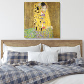 LEINWAND PANEL : GUSTAV KLIMT : DIE KISSE (Insitu (Schlafzimmer))