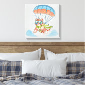 Leinwand Parachute Tiger (Insitu (Schlafzimmer))