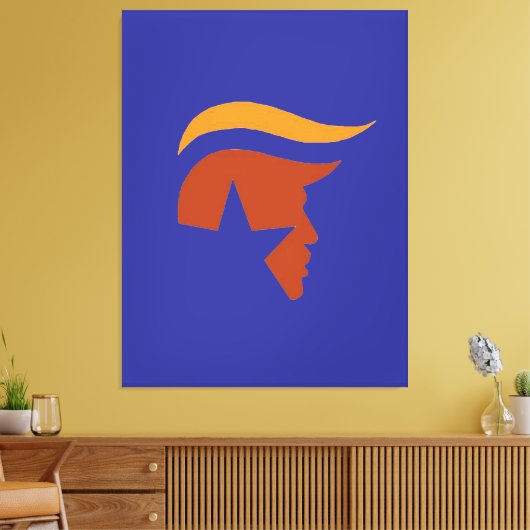 LEINWAND - PATRIOTISCHES PROFIL (Insitu (Wohnzimmer))