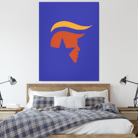 LEINWAND - PATRIOTISCHES PROFIL (Insitu (Schlafzimmer))