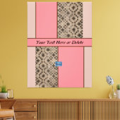 Leinwand (Peach LED S.C.C.) RFPMDesign ©️ 2023/4 (Insitu (Wohnzimmer))