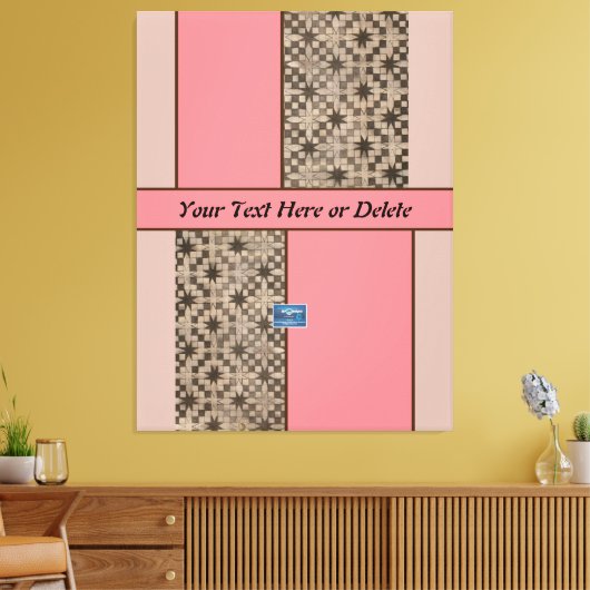 Leinwand (Peach LED S.C.C.) RFPMDesign ©️ 2023/4 (Insitu (Wohnzimmer))