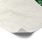 Leinwand Peacock Art Poster (Ecke)