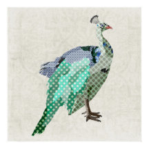 Leinwand Peacock Art
