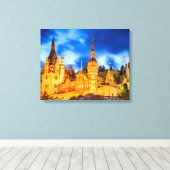 Leinwand Peles Schloss Sinaia (Insitu (Holzboden))