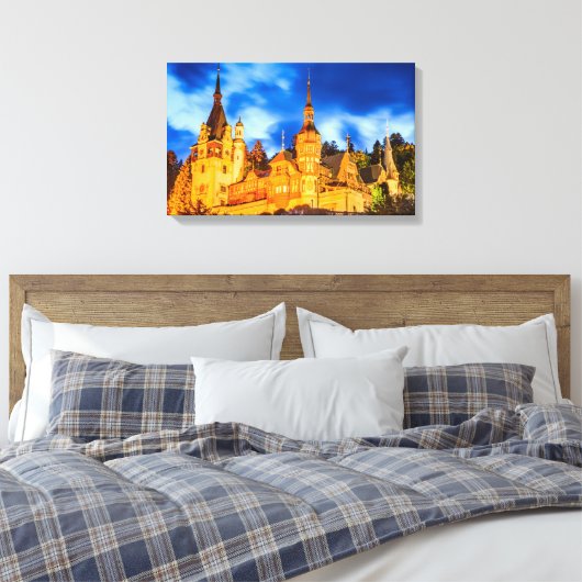Leinwand Peles Schloss Sinaia (Insitu (Schlafzimmer))