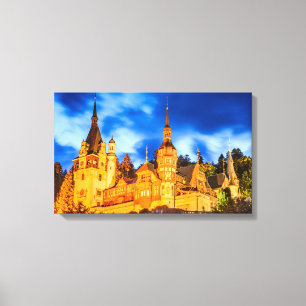 Leinwand Peles Schloss Sinaia