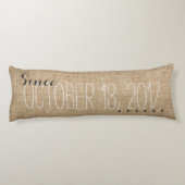 Leinwand personifiziert seitenschläferkissen (Rückseite)