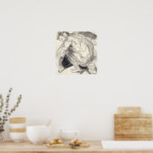 LEINWAND "PETER" VON HARRIET DAVIDSOHN - KUNST POSTER (Küche)