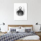 Leinwand "Portrait of Ulysses S. Grant" (Insitu (Schlafzimmer))