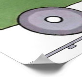 Leinwand Poster (Ecke)